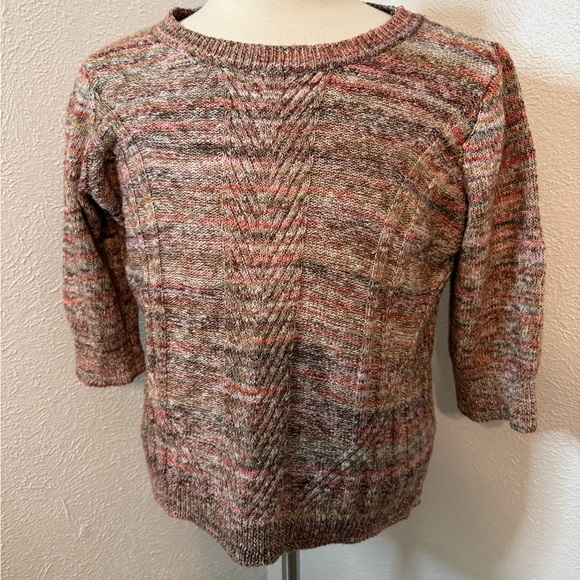 🍂 Westport Multicolor Knit Pullover Sweater – Soft, Cozy Style! 🍂B3 - Picture 1 of 5